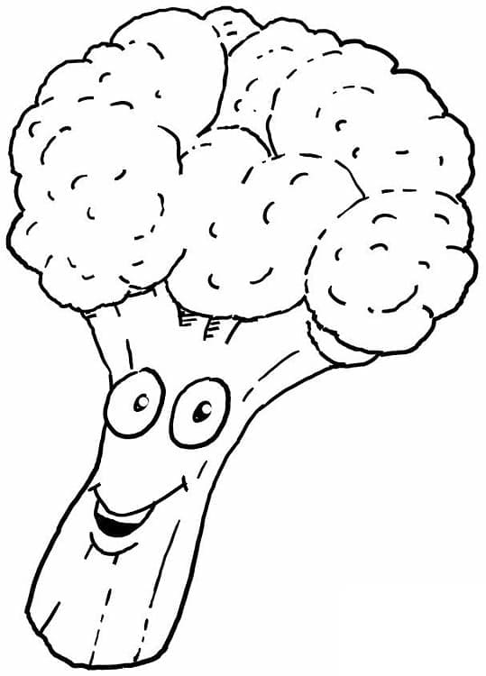 Broccoli om af te drukken
