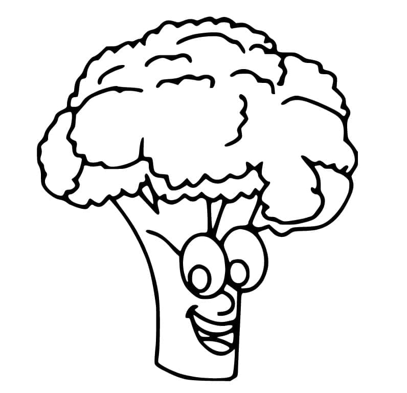 Broccoli om te printen