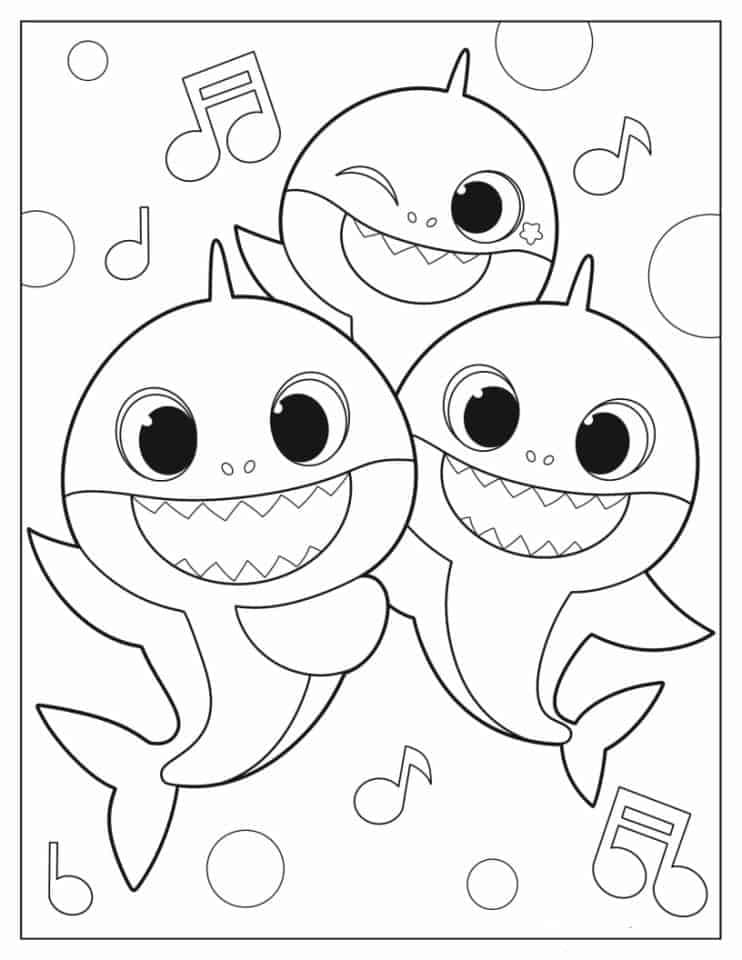 Cartoon Baby Shark