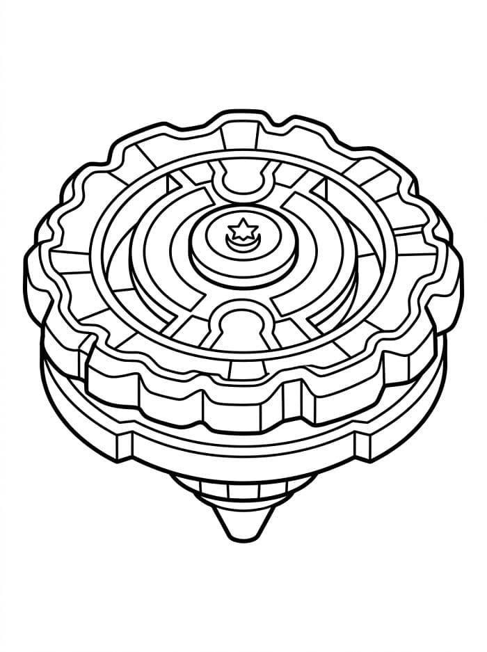 Cartoon Beyblade