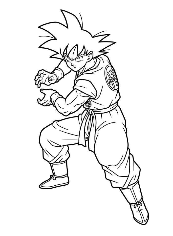 Cartoon Goku