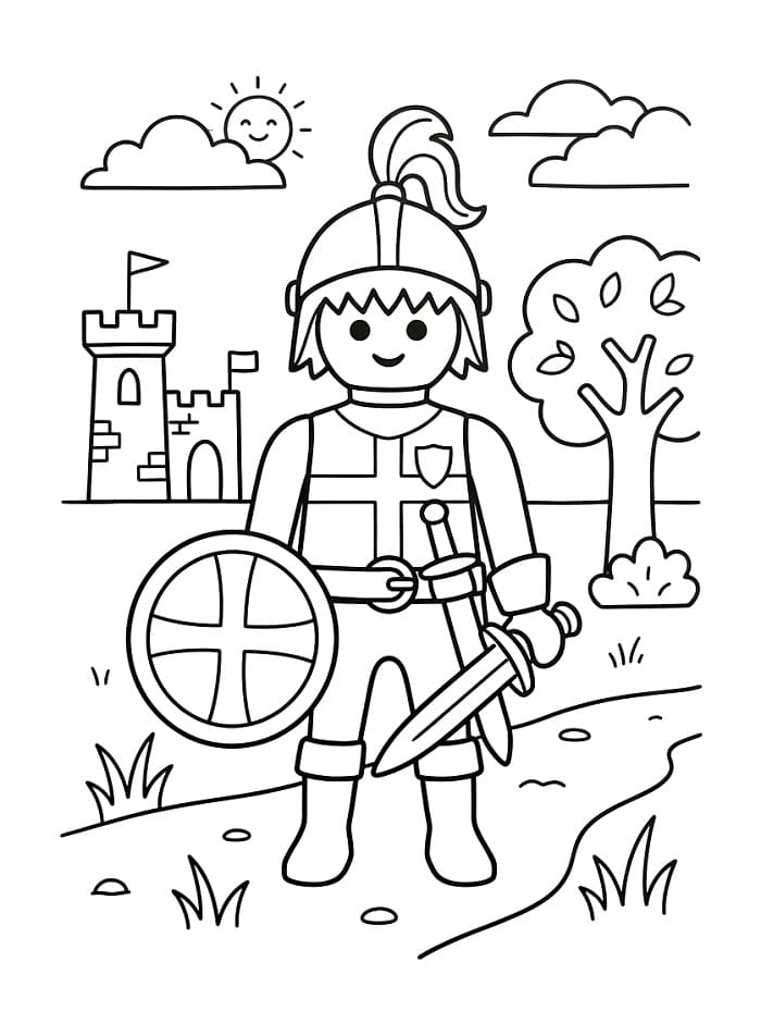 Cartoon Playmobil