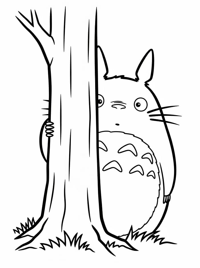 Cartoon Totoro