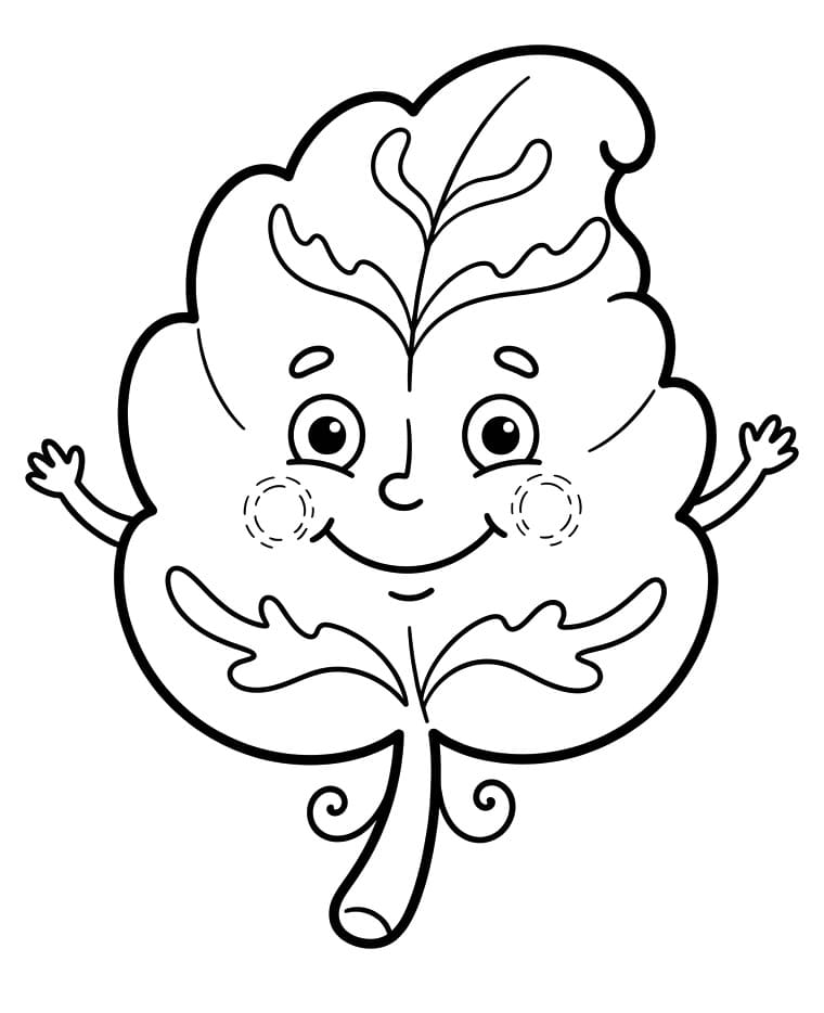 Cartoon blad