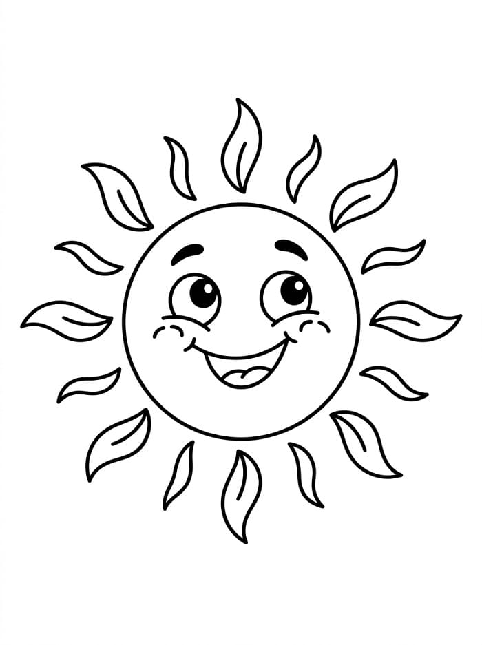 Cartoon zon