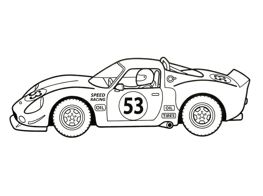 Cartoonraceauto