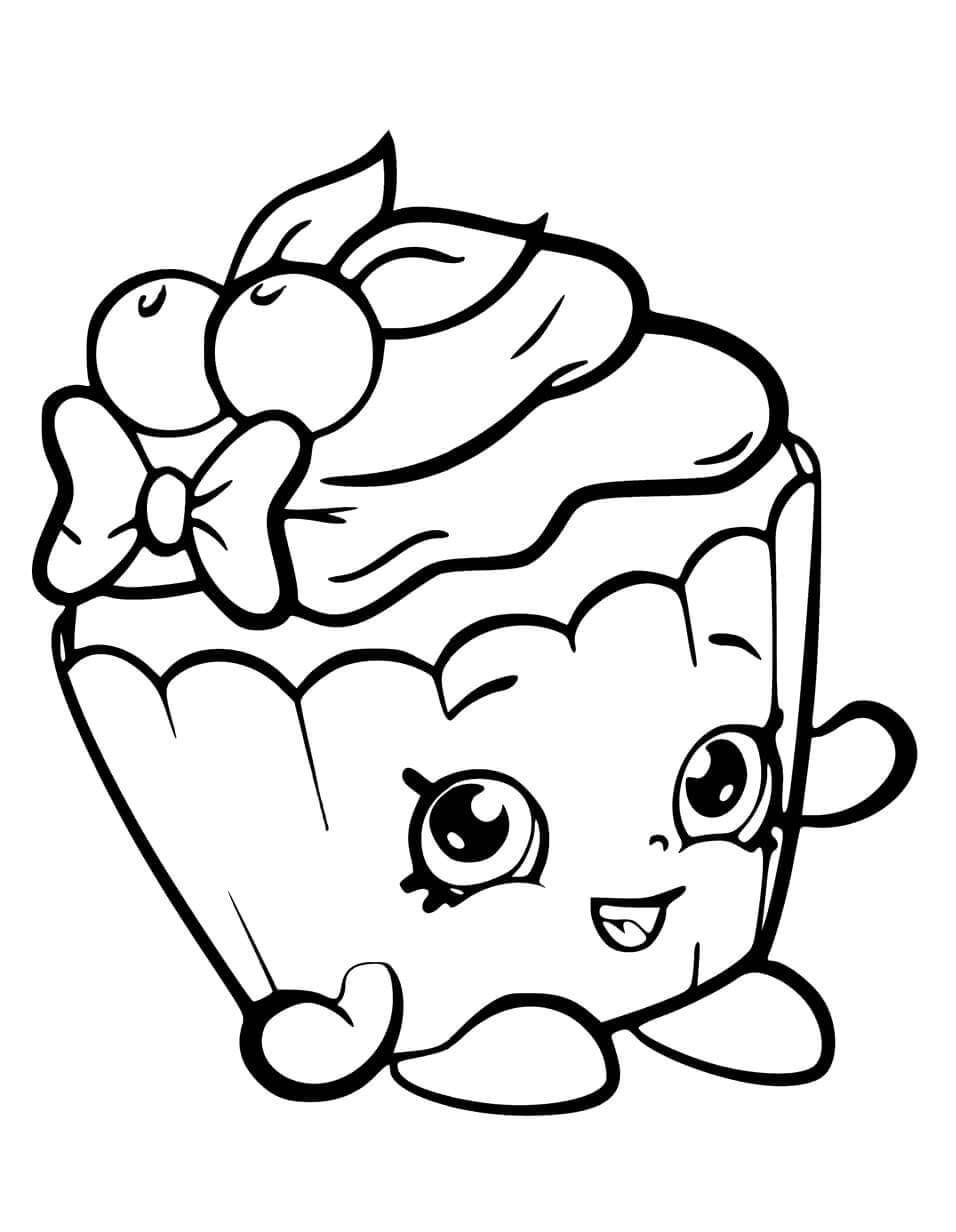 Cherry Nice Cupcake van Shopkins