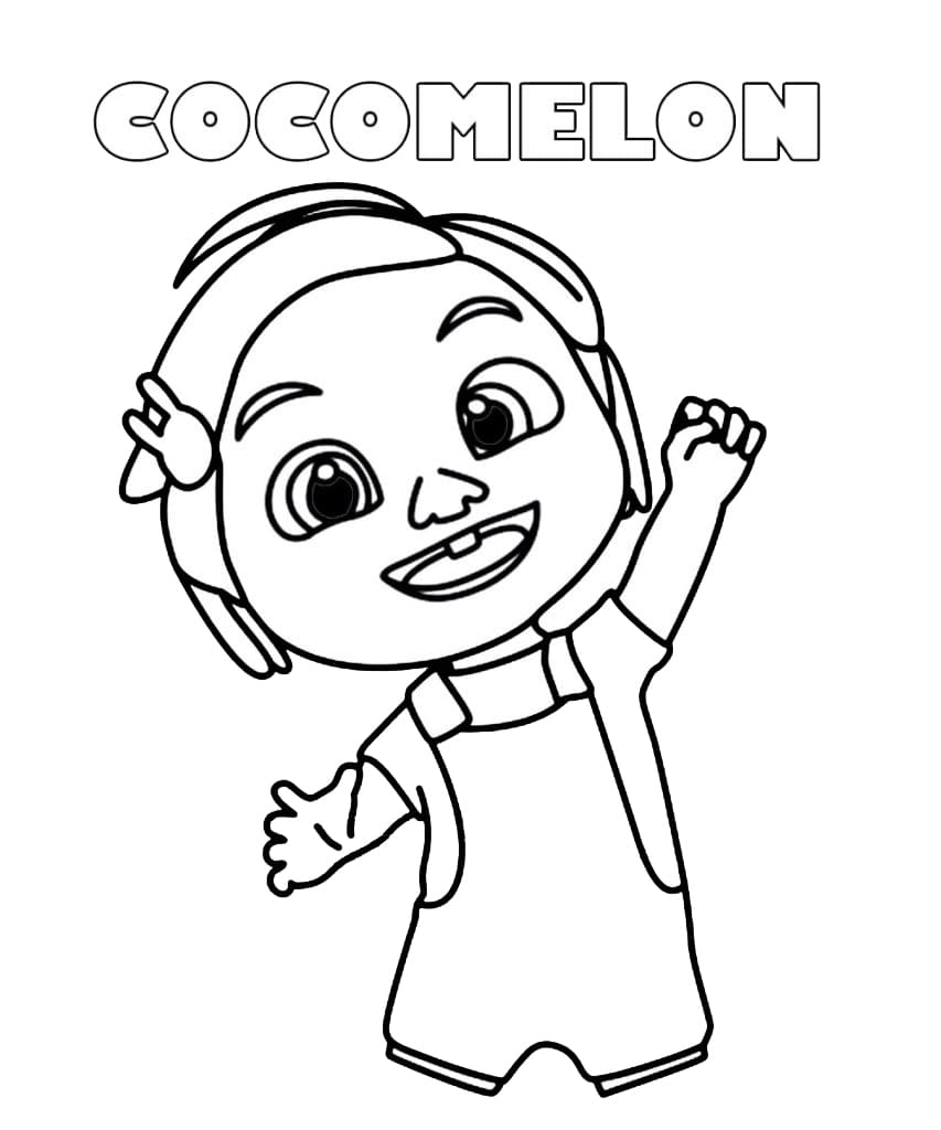 Cocomelon om te Printen