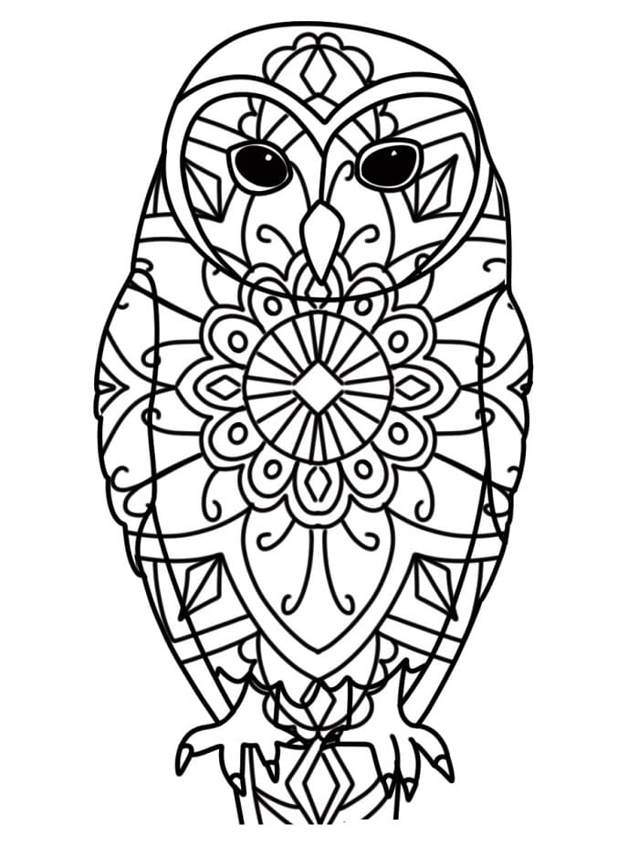 Coole Dieren Mandala