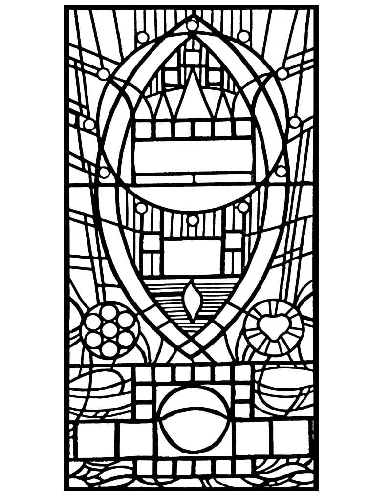 Coole Glas-in-lood