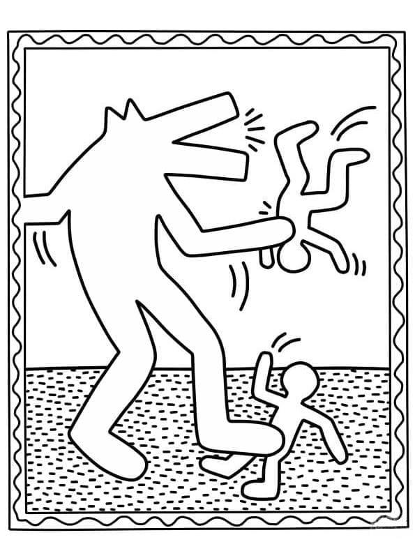 Coole Keith Haring