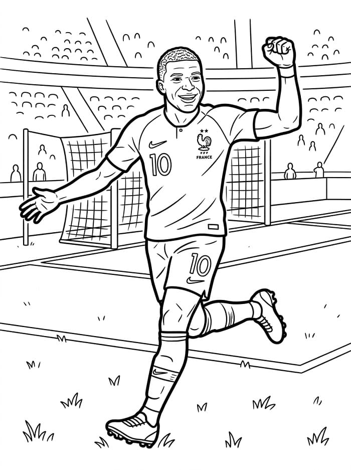 Coole Kylian Mbappé