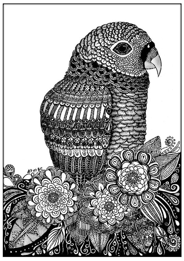 Coole Zentangle