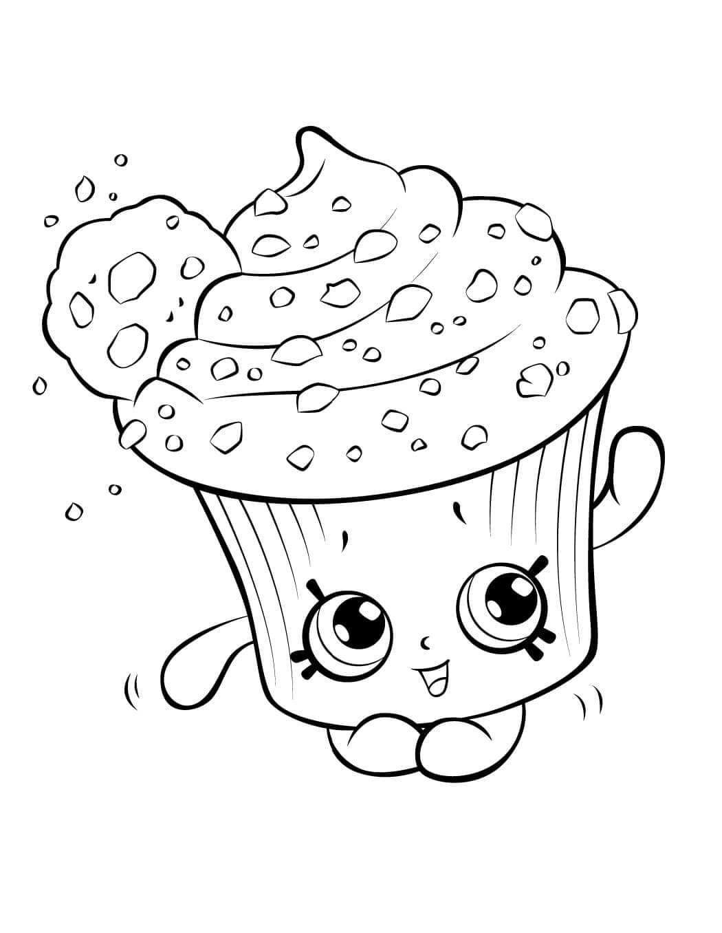 Creamy Cookie Cupcake van Shopkins