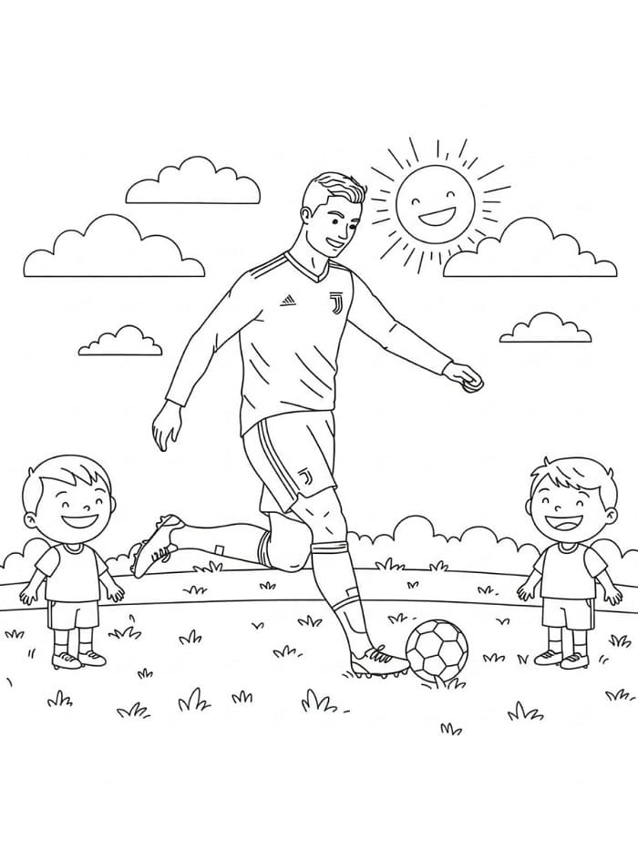 Cristiano Ronaldo voor Kinderen van 3 Jaar