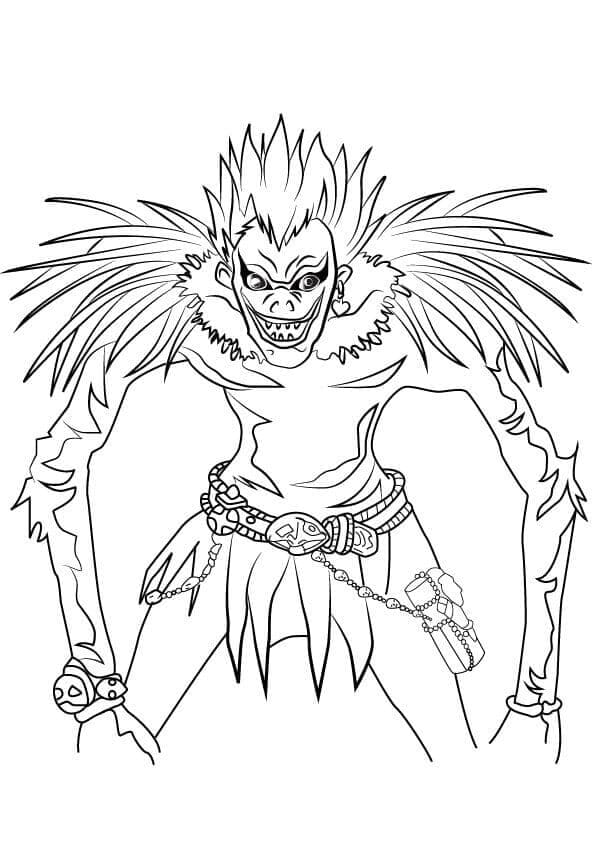 Death Note Gratis Afdrukbaar