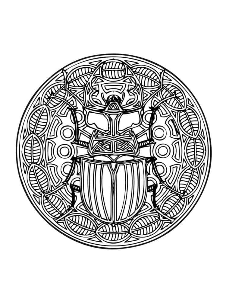 Dieren Mandala Gratis Afdrukbaar