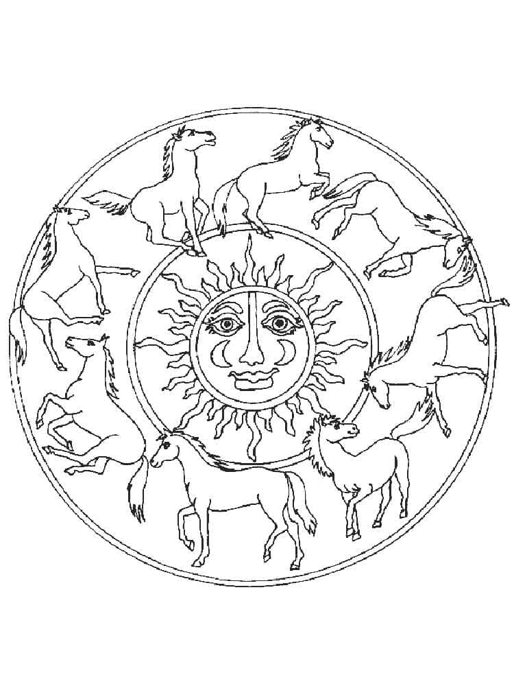 Dieren Mandala Zonder Kosten