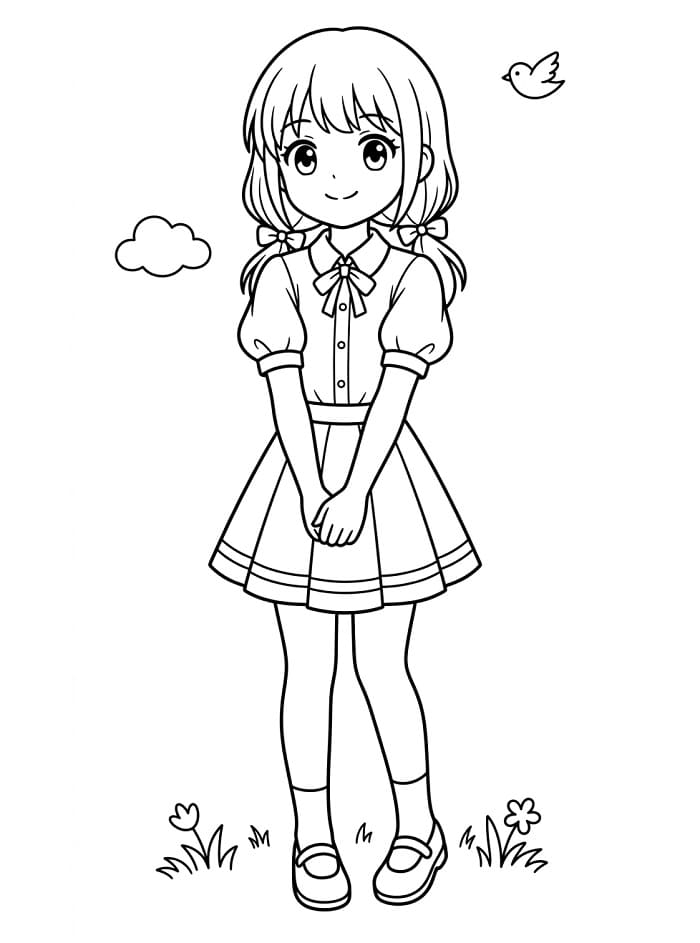 Een Anime Meisje