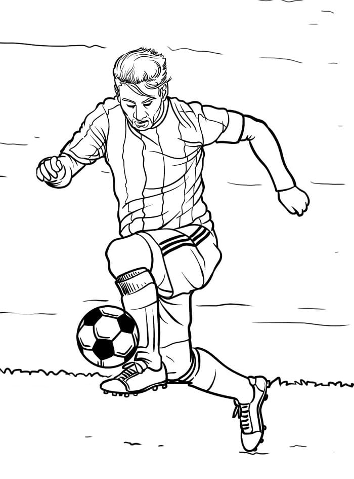 Een Voetbalspeler