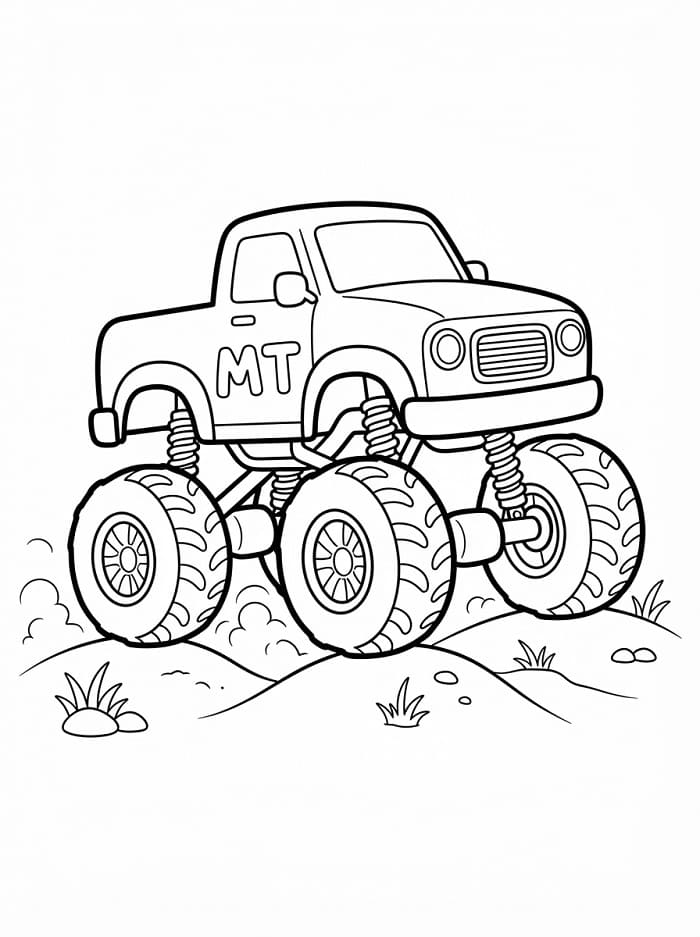 Een monstertruck