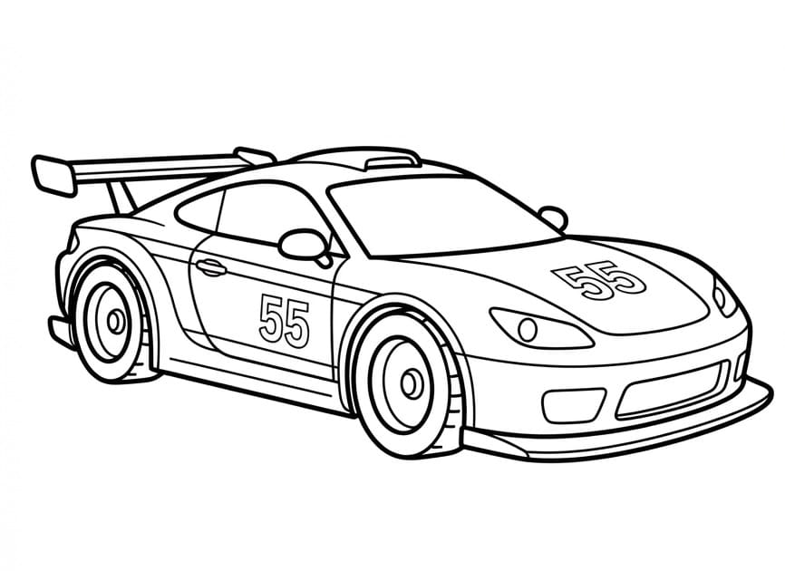 Een raceauto