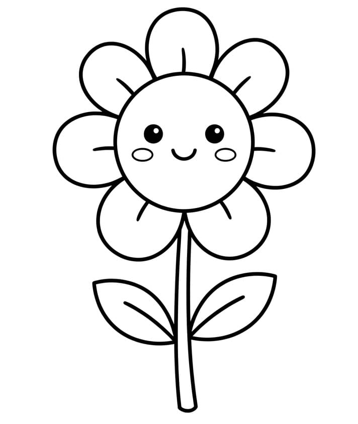 Een schattig bloempje