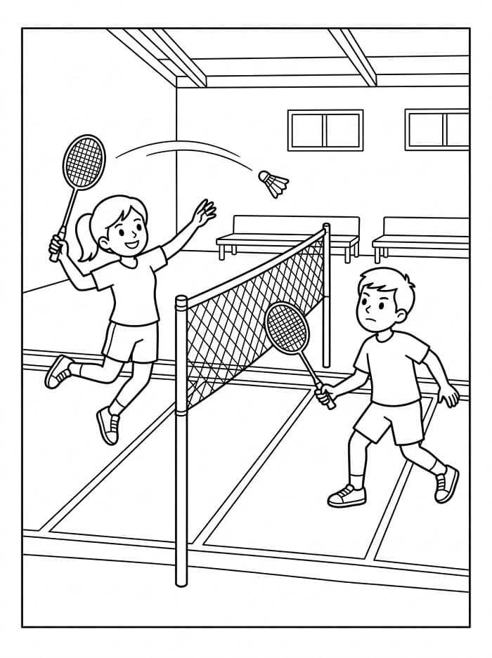 Eenvoudig Badminton
