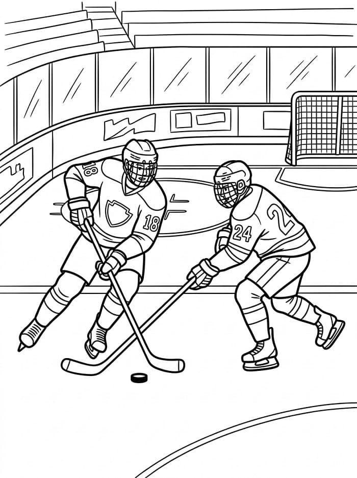 Eenvoudig IJshockey