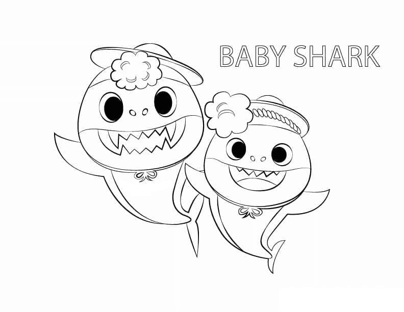 Eenvoudige Baby Shark