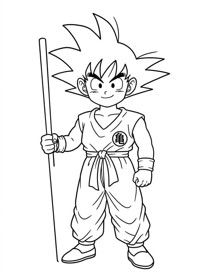 Eenvoudige Dragon Ball Z