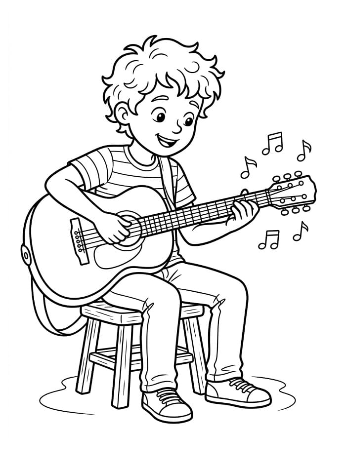 Eenvoudige Gitaar