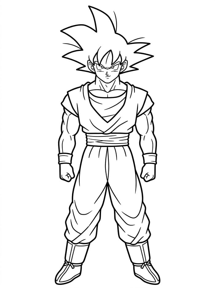 Eenvoudige Goku