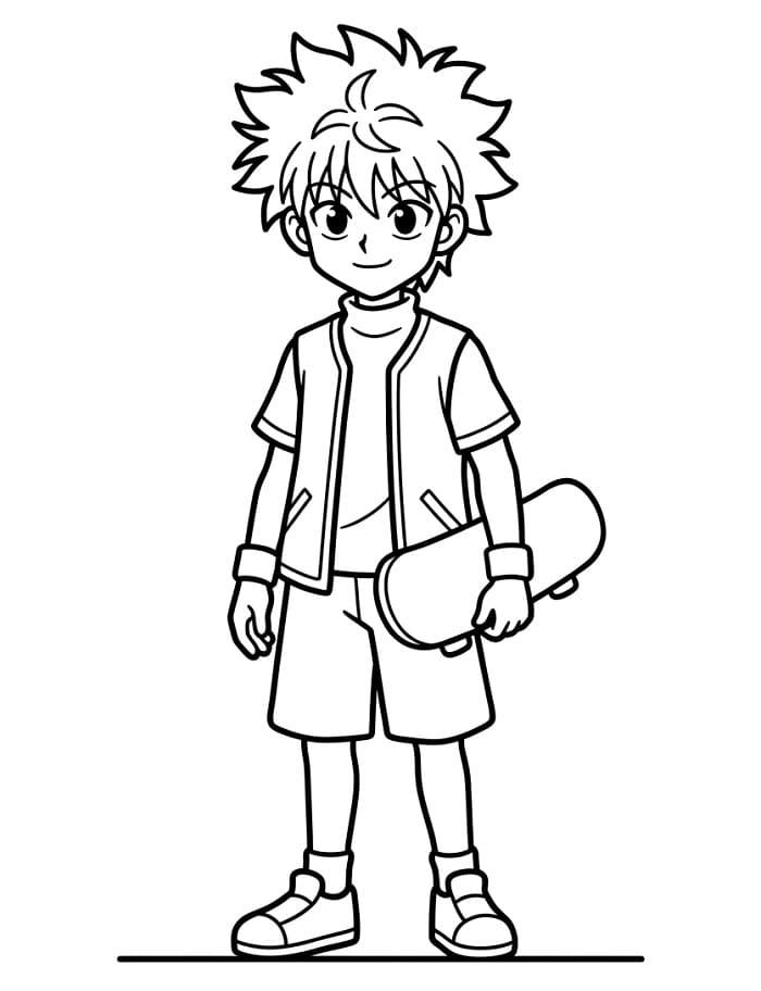 Eenvoudige Hunter x Hunter