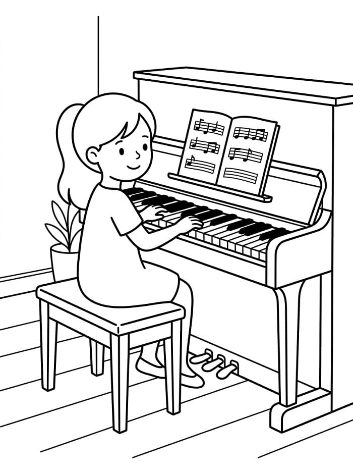 Eenvoudige Piano