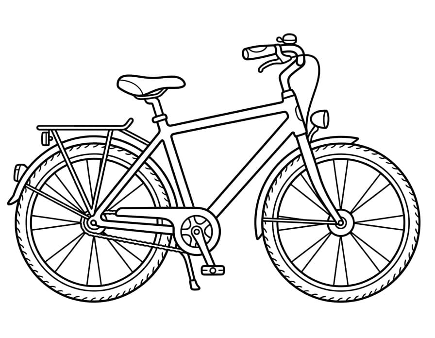 Eenvoudige fiets