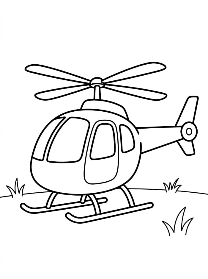Eenvoudige helikopter
