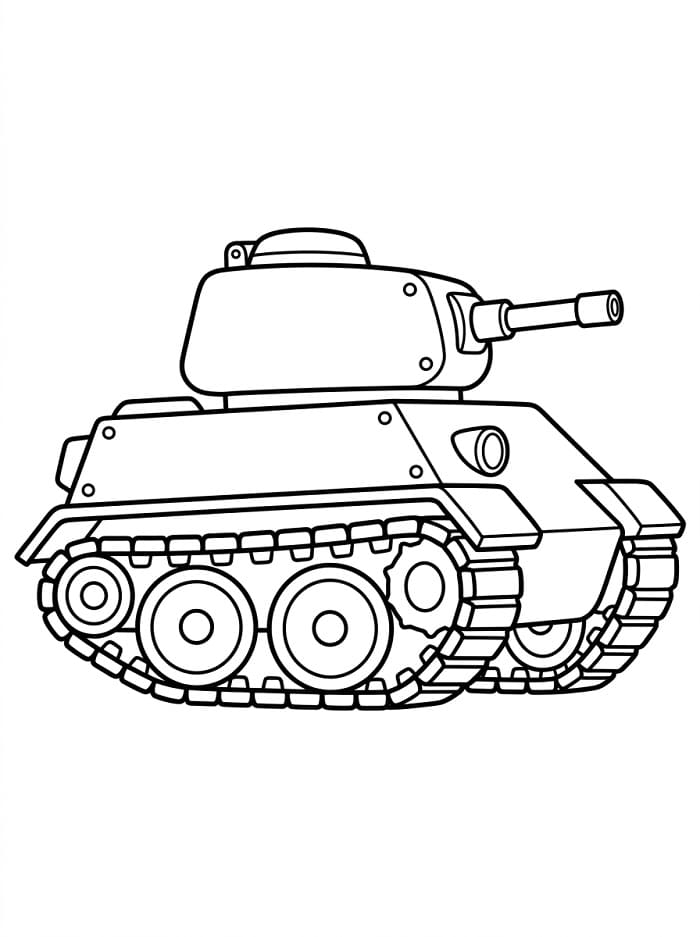 Eenvoudige tank