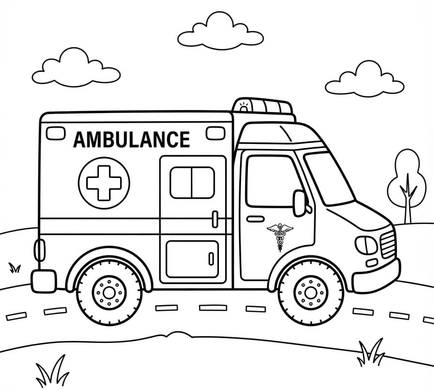 Fantastische ambulance