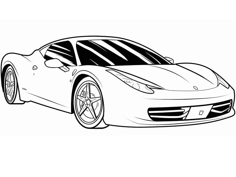 Ferrari afdrukbaar