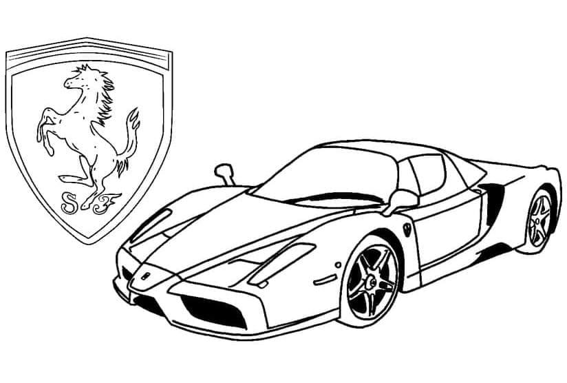 Ferrari gratis printbaar
