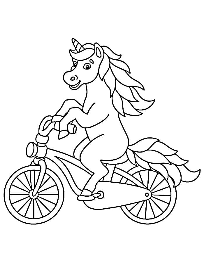 Fiets afdrukbaar