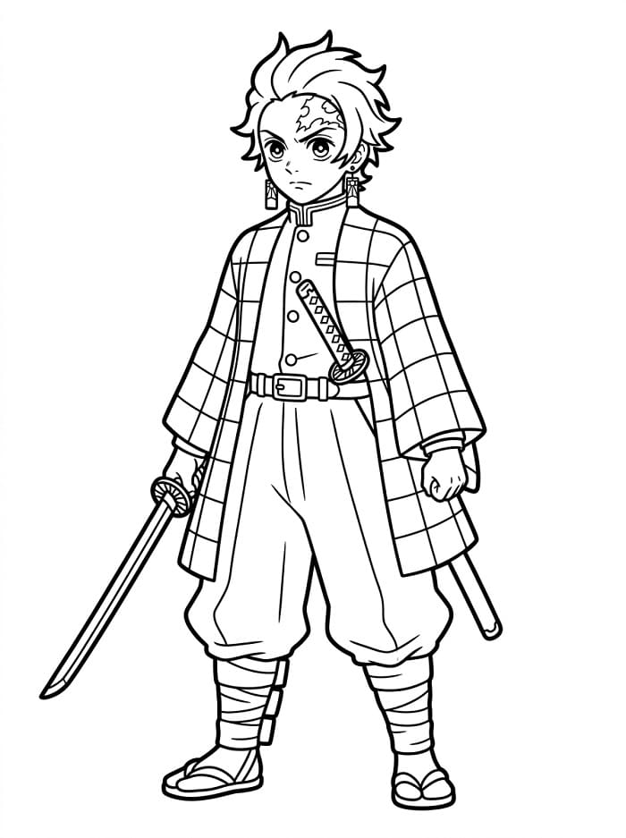 Geanimeerde Demon Slayer