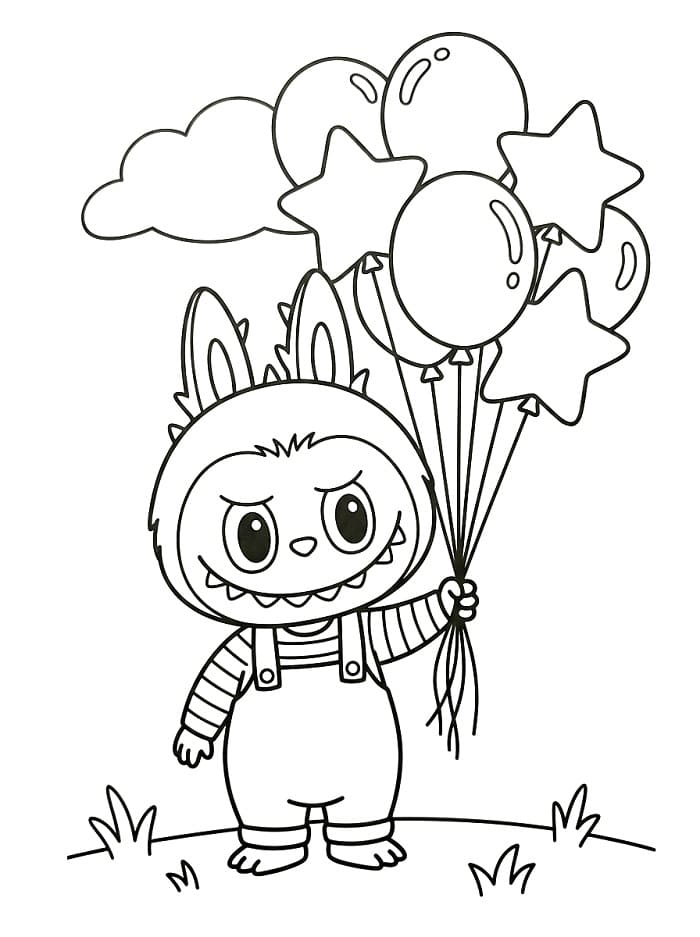 Geanimeerde Labubu