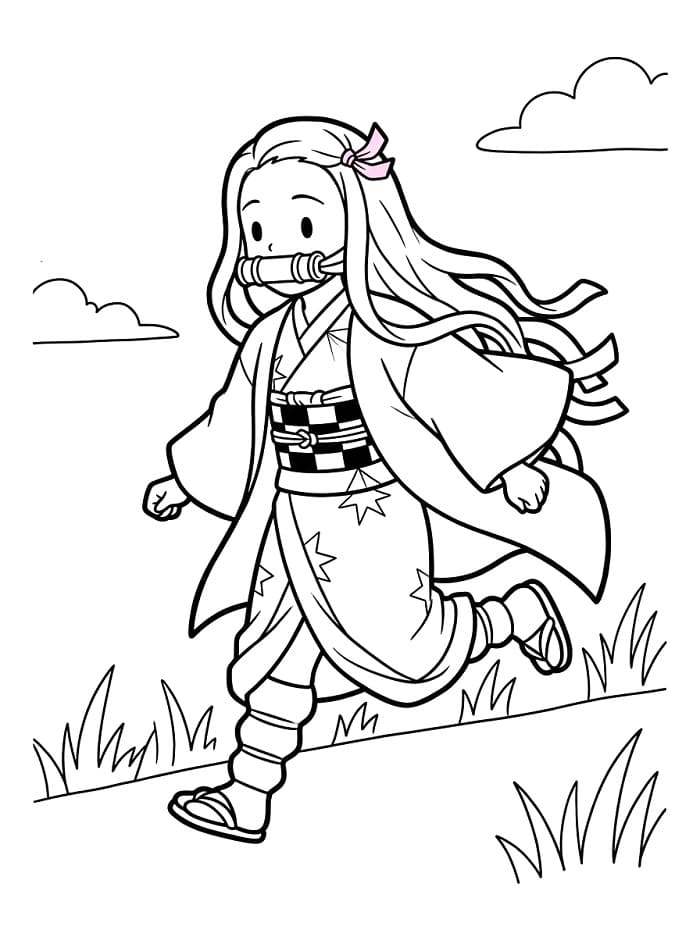 Geanimeerde Nezuko