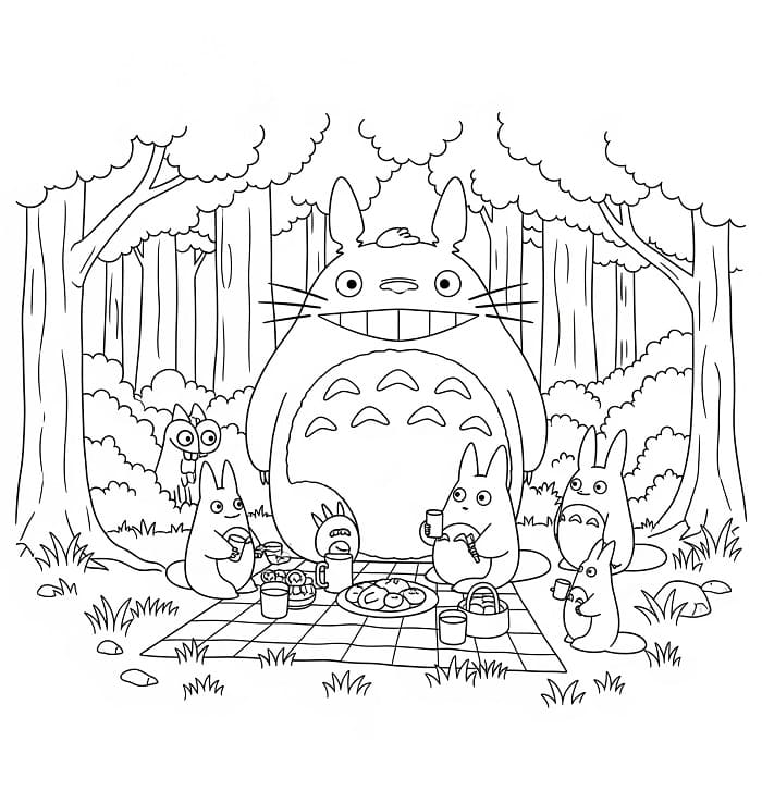 Geanimeerde Totoro