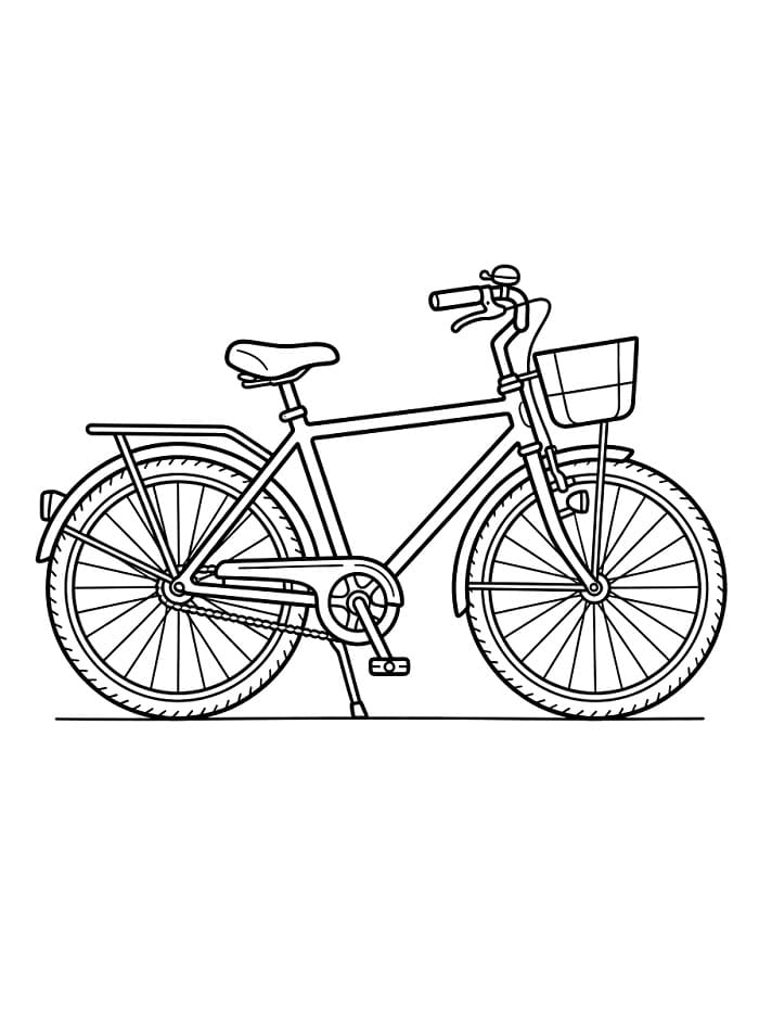 Geanimeerde fiets