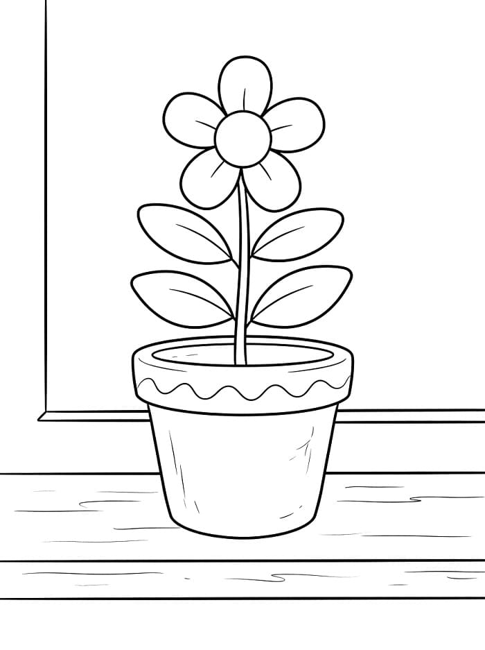 Gemakkelijke Bloempot