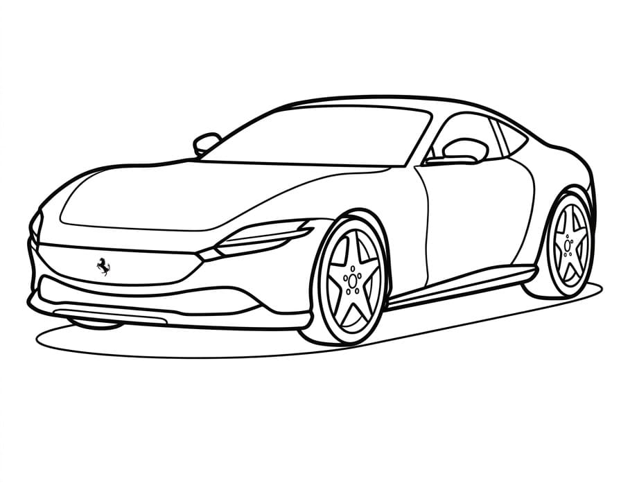 Gemakkelijke Ferrari