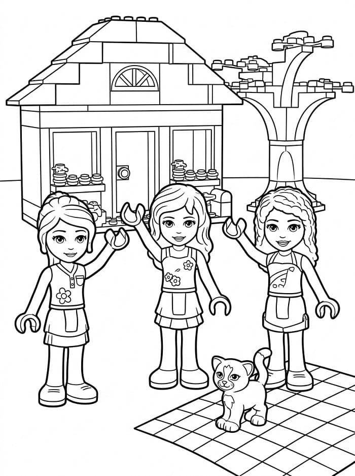 Gemakkelijke Lego Friends
